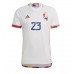 Herren Fußballbekleidung Belgien Michy Batshuayi #23 Auswärtstrikot WM 2022 Kurzarm